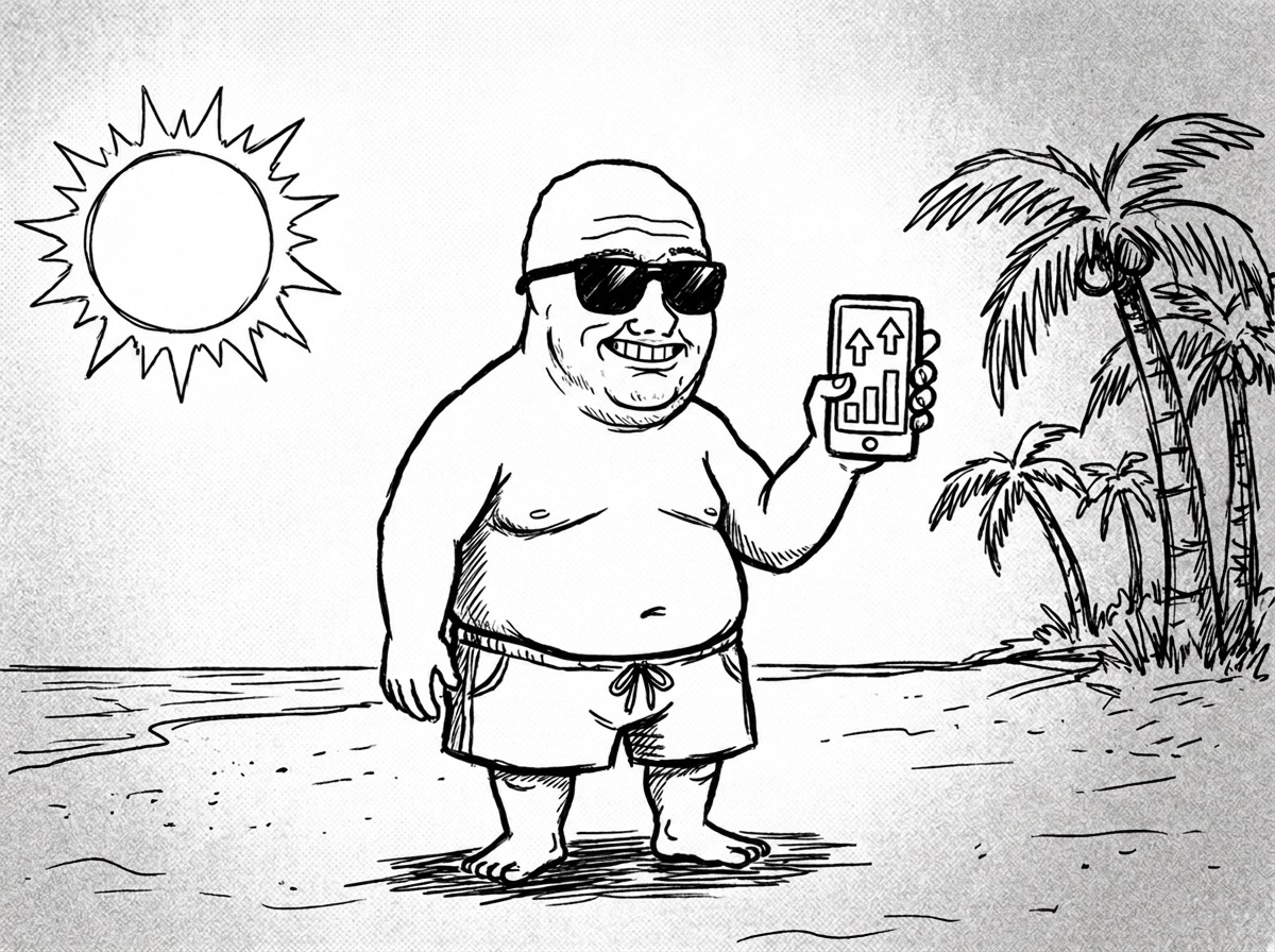 Peak 2021 crypto beach wojak
